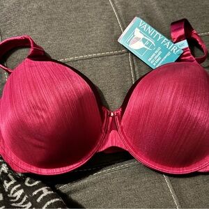 Vanity Fair Women's Deep Pink Bra